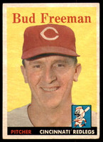 1958 Topps #27 Bud Freeman Excellent  ID: 228964