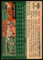 1954 Topps #8 Bobby Young Very Good  ID: 249603