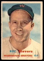 1957 Topps #89 Roy Sievers Very Good  ID: 220987