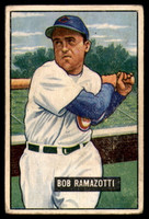 1951 Bowman #247 Bob Ramazzotti Good RC Rookie  ID: 227157