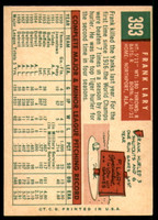 1959 Topps #393 Frank Lary UER Excellent+  ID: 207962
