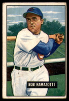 1951 Bowman #247 Bob Ramazzotti Good RC Rookie  ID: 227165