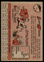 1958 Topps #180 Lindy McDaniel Excellent  ID: 221534