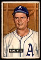 1951 Bowman #192 Hank Wyse G-VG RC Rookie 