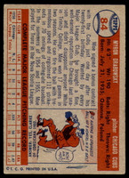 1957 Topps #84 Moe Drabowsky Very Good RC Rookie  ID: 228724