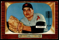 1955 Bowman #128 Mike Garcia Very Good  ID: 220300