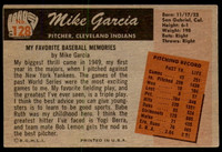 1955 Bowman #128 Mike Garcia Very Good  ID: 220300