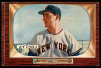 1955 Bowman #124 Johnny Antonelli Very Good  ID: 210337