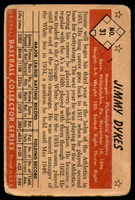 1953 Bowman Color #31 Jimmie Dykes MG Poor 