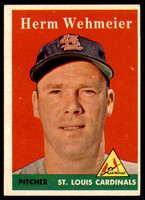 1958 Topps #248 Herm Wehmeier Excellent+  ID: 229321