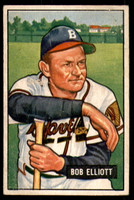 1951 Bowman #66 Bob Elliott Good  ID: 226773