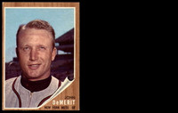 1962 Topps #4 John DeMerit Excellent+  ID: 227291