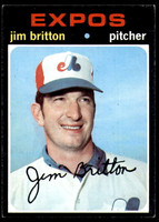 1971 Topps #699 Jim Britton Excellent+ High #  ID: 246496