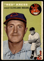 1954 Topps #160 Red Kress CO Very Good  ID: 237557