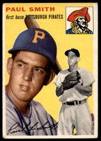 1954 Topps #11 Paul Smith Very Good RC Rookie  ID: 219384