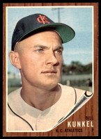 1962 Topps #147 Bill Kunkel Ex-Mint  ID: 250113