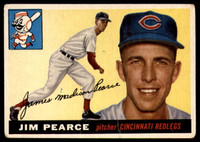 1955 Topps #170 Jim Pearce DP G-VG RC Rookie 