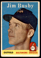 1958 Topps #28 Jim Busby Very Good  ID: 221227