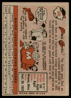 1958 Topps #308 Paul Giel UER Excellent  ID: 229421