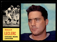 1962 Topps #19 Roger LeClerc Near Mint  ID: 241979