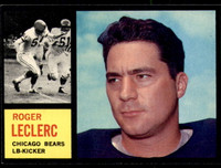 1962 Topps #19 Roger LeClerc Near Mint  ID: 247101