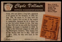 1955 Bowman #13 Clyde Vollmer Very Good  ID: 210241