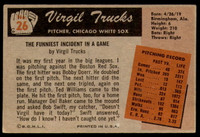 1955 Bowman #26 Virgil Trucks Very Good  ID: 210251