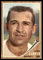 1962 Topps #23 Norm Larker Ex-Mint  ID: 250000