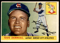 1955 Topps #110 Gus Zernial Very Good  ID: 223125