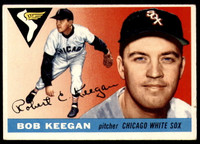 1955 Topps #10 Bob Keegan UER Very Good  ID: 219801