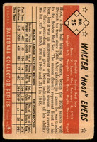 1953 Bowman Color #25 Hoot Evers Poor 