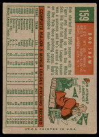 1959 Topps #159 Bob Shaw Excellent  ID: 223405