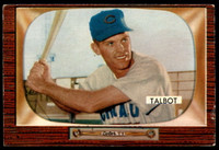 1955 Bowman #137 Bob Talbot VG-EX 