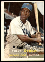 1957 Topps #159 Solly Drake Excellent RC Rookie  ID: 228816