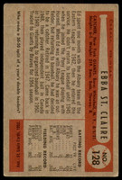1954 Bowman #128 Ebba St. Claire Very Good  ID: 237777
