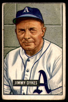 1951 Bowman #226 Jimmie Dykes MG Good 