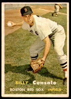 1957 Topps #399 Billy Consolo Excellent 