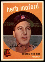 1959 Topps #91 Herb Moford Excellent+ RC Rookie  ID: 229911
