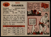 1957 Topps #55 Rick Casares Excellent+  ID: 246590