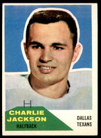 1960 Fleer #25 Charlie Jackson Excellent+  ID: 244629