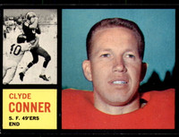 1962 Topps #156 Clyde Conner UER Ex-Mint  ID: 247043