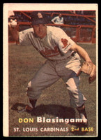 1957 Topps #47 Don Blasingame Very Good  ID: 238610