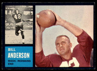 1962 Topps #169 Bill Anderson Ex-Mint  ID: 241938