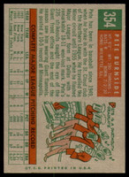 1959 Topps #354 Pete Burnside Ex-Mint  ID: 230679