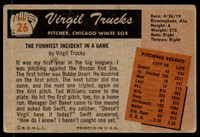 1955 Bowman #26 Virgil Trucks Good 