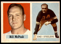1957 Topps #51 Bill McPeak Ex-Mint  ID: 246595