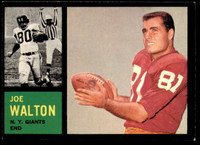 1962 Topps #103 Joe Walton Ex-Mint  ID: 241999