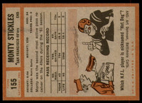 1962 Topps #155 Monty Stickles Ex-Mint  ID: 242023