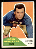 1960 Fleer #103 John McMullan Ex-Mint  ID: 270965
