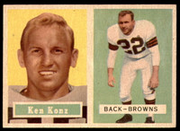 1957 Topps #52 Ken Konz Ex-Mint  ID: 252537
